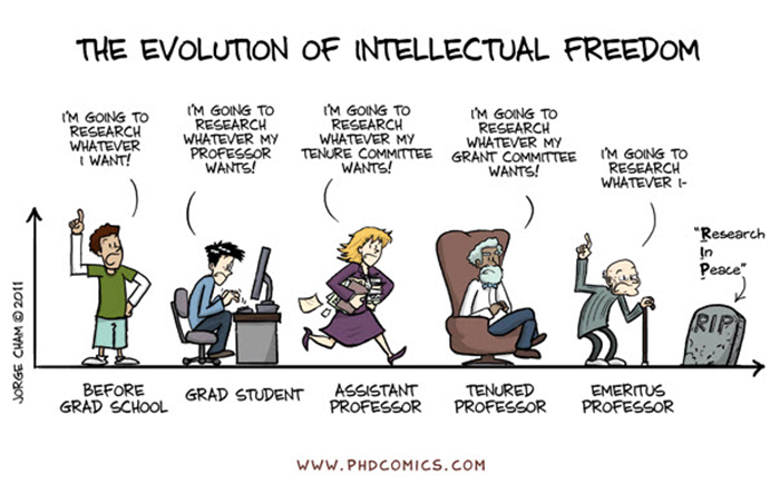 Evolution of Intellectual Freedom Comic